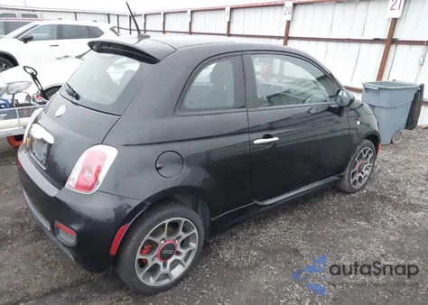 2013 Fiat 500 Sport из США, поврежденный, VIN 3C3CFFBRXDT513070